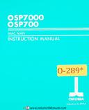 Okuma-Okuma OSP7000 and OSP700, MAC MAN Instructions Manual 1995-OSP700-OSP7000-01
